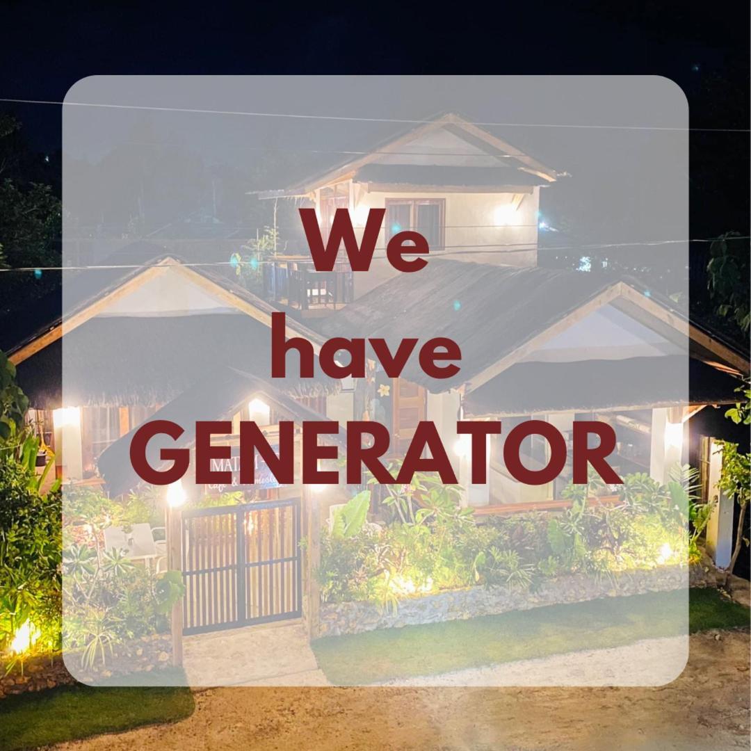 Matam-Is Cafe & Homestay General Luna  Exterior foto